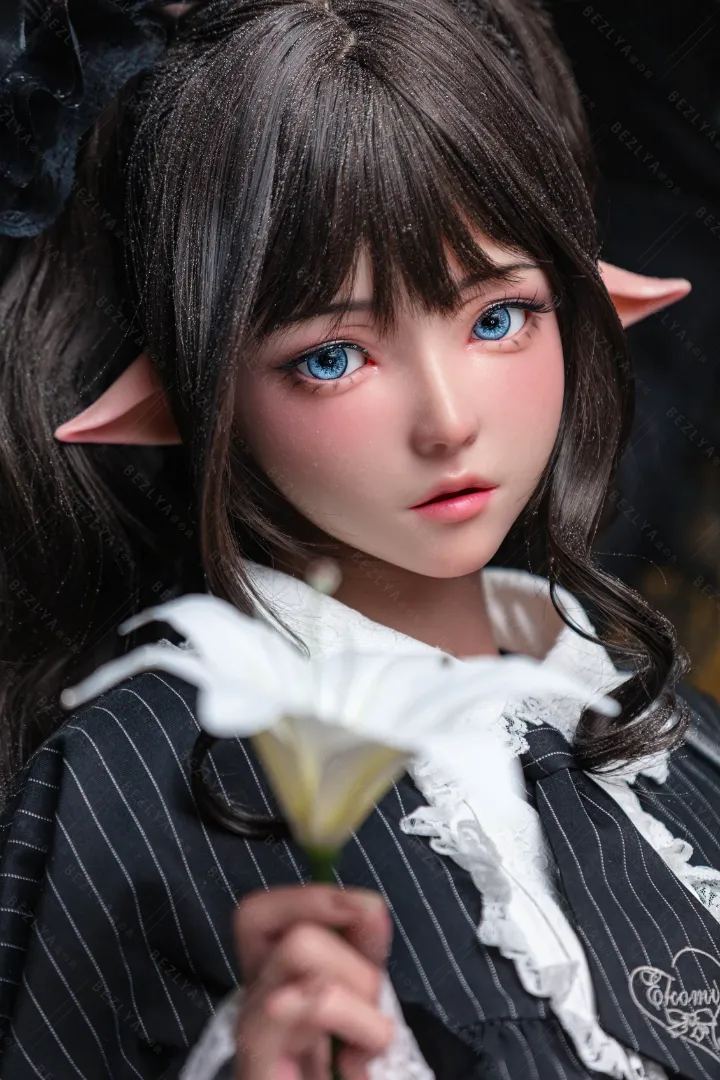 155cm (5ft1) E罩杯 輕量化 矽膠 性愛娃娃 ROS 头部 Freesia
